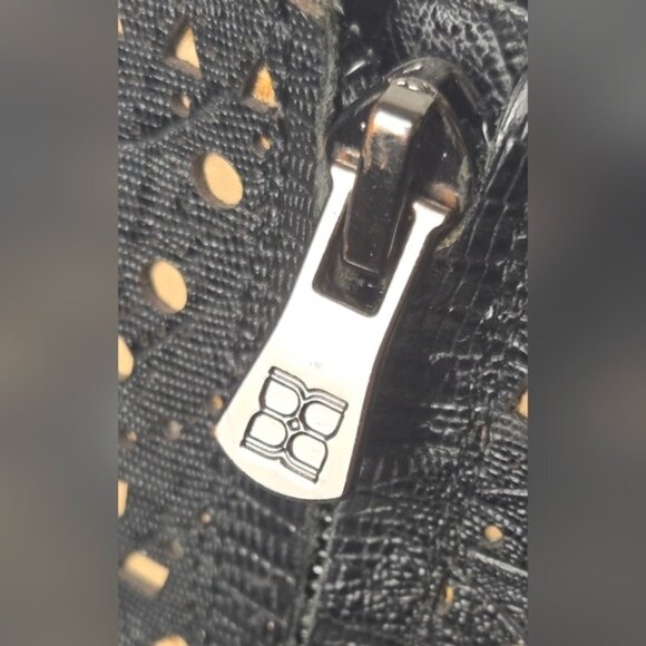 BCBGmaxazria Black & Tan Platform, Booties, Stiletto Shoes - Picture 12 of 15